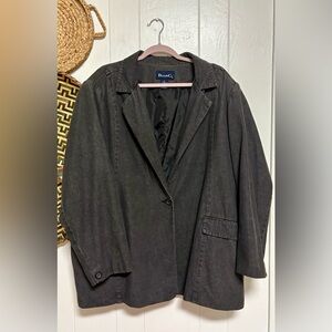 Vintage Denim & Co Jean Jacket Women's Plus Size 3X Blazer